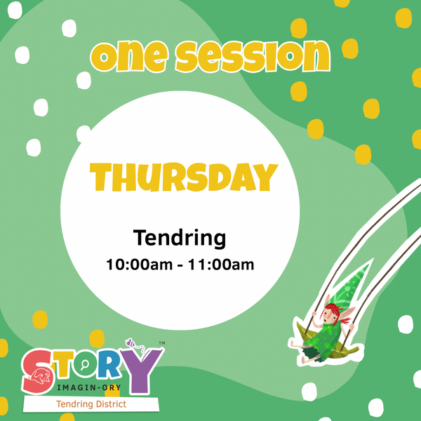 Single session Tendring Thursday 10:00-11:00