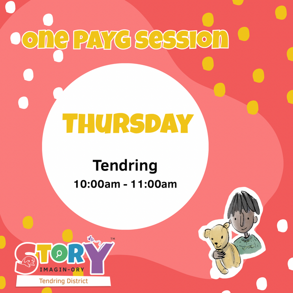 Single PAYG session Tendring Thursday 10:00-11:00 Autumn term 1