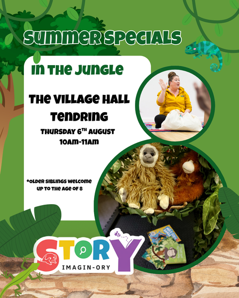 In the jungle summer special Thursday 6th August 10am-11am